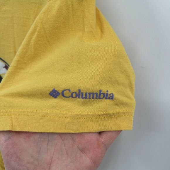 Columbia Tennessee Wilderness Bear Yellow T-Shirt Size Medium - Picture 6 of 7